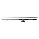 Shakespeare Firebird Boat Rod and Left Hand Wind Fishing Reel Combo