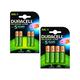 Duracell AA and AAA Pre-Charged Battery Rechargeable Pack of 8