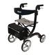 DRIVE DEVILBISS HEALTHCARE Black Nitro Wheel Rollator with Backrest, Seat and bag