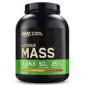 Optimum Nutrition Serious Mass Protein Powder with Creatine, Glutamine, 25 Vitamins & Minerals, High Calorie Mass Gainer, Chocolate Peanut Butter Flavour, 8 Servings, 2.73kg, Packaging May Vary