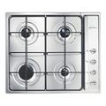 Smeg Cucina 60cm 4 Burner Gas Hob - Stainless Steel