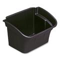 "Rubbermaid Commercial Products Bin, Black, 10.5" x 17" x 12.1""