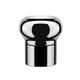 Alessi Noè GIA12 Design Hermetic Bottle Stopper for Wine and Champagne Bottle , Mirror Polished, Silver