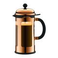 BODUM Chambord 8 Cup French Press Coffee Maker, Copper, 1.0 l, 34 oz