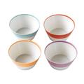 Royal Doulton Cereal Bowls - 1815 Bright Collection - Porcelain Bowl Set of 4 - Medium Bowls Ideal for Cereal, Fruit, Yoghurt & Soup - Better Heat Retention, 15cm