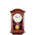 Acctim Thorncroft Radio Controlled Large Dark Wooden Westminster Chiming regulator Quartz Wall Clock with pendulum
