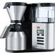 Melitta 1012 06 Aroma Elegance Therm Deluxe Filter Coffee Machine, Plastic, 1520 W, 1.2 liters, Black/Brushed Steel