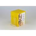 Pos Display Shop Yellow Acrylic Comment Box Collection Box Ballot Box Feedback Box Suggestion Box with Leaflet Holder + A5 Portrait Poster Holder PDS9470 (Yellow)