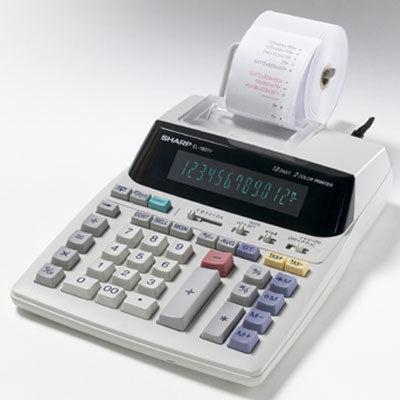 Sharp EL1801V Printing Calculator