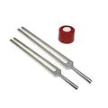 Radical D 288Hz & A 426.7Hz Chakra Healing Therapy Tuning Forks W Activator And Pouch