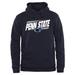 Men's Navy Penn State Nittany Lions Double Bar Pullover Hoodie