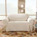 Sure Fit Box Cushion Sofa Slipcover Cotton | 36 H x 96 W x 40 D in | Wayfair 047293268083