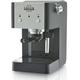 Gaggia RI8425/11 coffee maker - coffee makers (freestanding, Manual, Espresso machine, Ground coffee, Espresso, Coffee, Black, Silver)