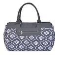 JJ Cole Parker Diaper Bag, Gray Floret