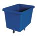 RUBBERMAID COMMERCIAL FG461600DBLUE Cube Truck,9/16 cu. yd.,500 lb. Cap,Blue