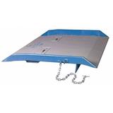 BLUFF MANUFACTURING 15CR6048 Container Ramp,Steel,15,000 lb,48 x 60In