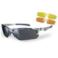 Sunwise Twister Interchangable Sunglasses, White