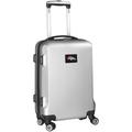 Silver Denver Broncos 20" 8-Wheel Hardcase Spinner Carry-On