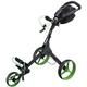 Big Max IQ+ 3 Wheel Golf Trolley - Black & Lime - 2014 - 5 Year Warranty