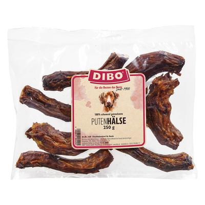 6 x 250 g Dibo Premium Putenhälse Hundesnack