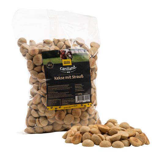 12 x 600g Stickies Strauß Caniland Hundesnack