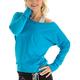 Winshape Damen Longsleeve Freizeit Sport Dance Fitness, türkis, M