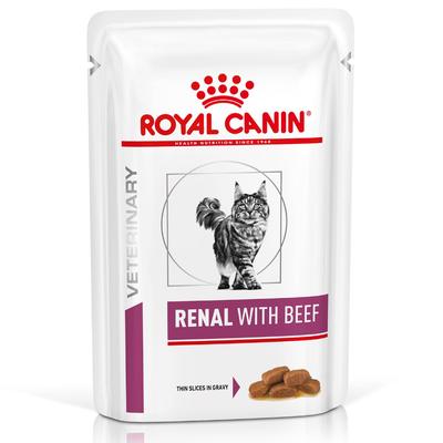 48x85g Renal Rind Royal Canin Veterinary Diet Katzenfutter nass