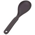 CRESTWARE NY10 Serving Spoon,Black,10 in. L