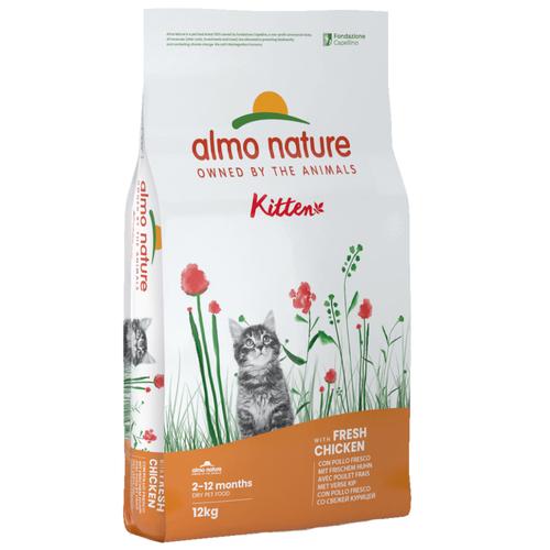 2x12kg Kitten Huhn & Reis Almo Nature Holistic Katzenfutter trocken