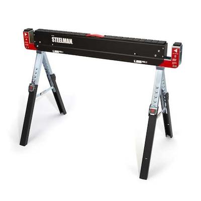 STEELMAN 67104-G Sawhorse,Work Table,42-9/64 in.,Steel