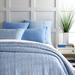 Pine Cone Hill Tyler Reversible Modern & Contemporary Coverlet/Bedspread Cotton in Blue | King Quilt | Wayfair Q270BK