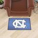 FANMATS NCAA University of North Carolina - Chapel Hill Starter 30 in. x 19 in. Non-Slip Indoor Door Mat Plastic | 19 W x 30 D in | Wayfair 5116