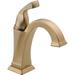 Delta Dryden Single Hole Bathroom Faucet w/ Drain Assembly, Single Handle Bathroom Sink Faucet, Ceramic in Yellow/Brown | Wayfair 551-CZ-DST