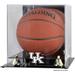 Kentucky Wildcats Golden Classic Logo Basketball Display Case with Mirror Back