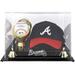 Fanatics Authentic Atlanta Braves Acrylic Cap/Baseball Logo Display Case