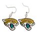 Jacksonville Jaguars Logo Wire Earrings