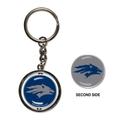 Nevada Wolf Pack WinCraft Spinner Key Ring