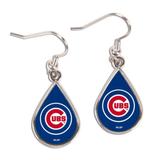 WinCraft Chicago Cubs Tear Drop Dangle Earrings