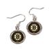 Women's Boston Bruins WinCraft Round Dangle Earrings