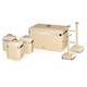 Swan 6 Piece Retro Kitchen Set (Cream)