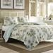 Tommy Bahama Home Serenity Palms by Tommy Bahama Cotton Coastal Single Quilt Cotton in Blue/Green | King | Wayfair 211130