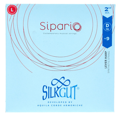 Sipario Silkgut 2nd D Harp String No.9