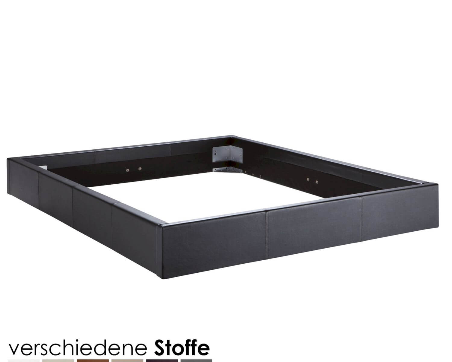 Hasena Dream-Line Bettrahmen Lungo 23/4S 160x200 cm / PK3 Alpina 394 Smoke