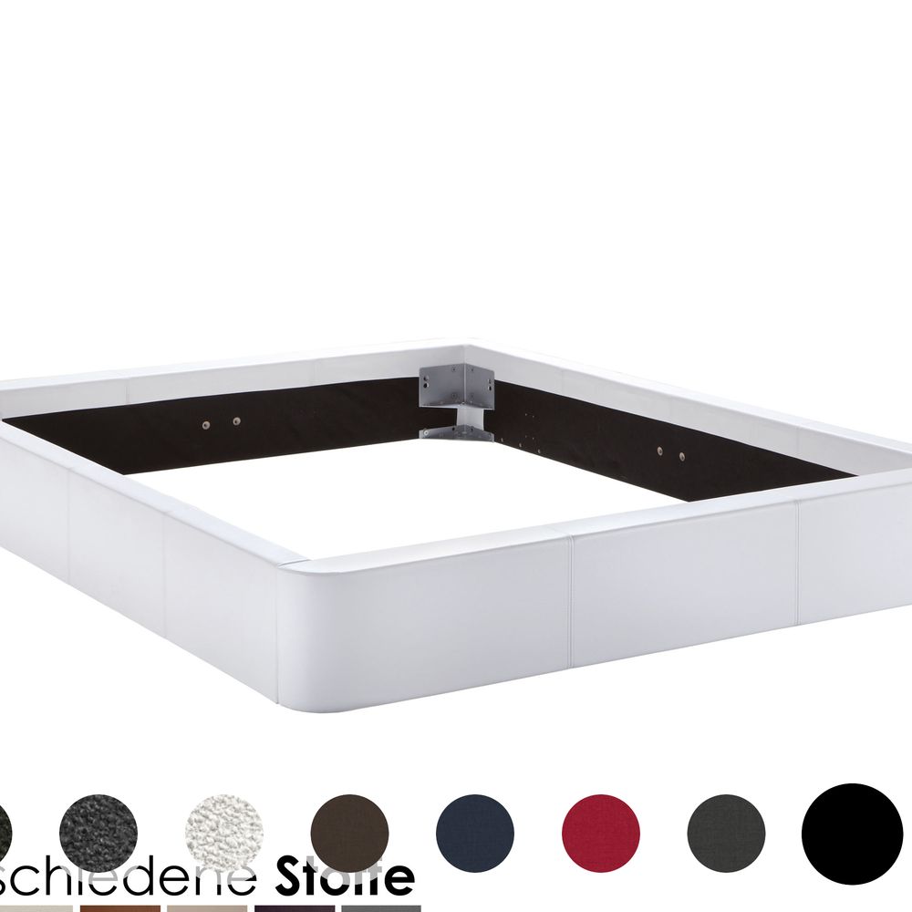 Hasena Dream-Line Bettrahmen Ciara 28/4S 140x200 cm / PK3 Alpina 392 Red Image