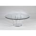 Shahrooz CRYSTAL COFFEE TABLE EARTH TONE COLORS | 16 H x 42 W x 42 D in | Wayfair CR900P-GT12