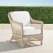 Hampton Lounge Chair in Ivory Finish - Rain Cobalt, Standard - Frontgate