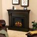 Real Flame Chateau Electric Fireplace in Dark Walnut