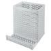 Artistic Products LLC Urban Punched Pencil Cup & Cell Phone Stand Metal in White | 4 H x 3.5 W x 3.5 D in | Wayfair ART20014WH
