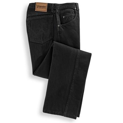 Blair Men's Wrangler® Rugged Wear Relaxed-Fit Jeans - Black - 44