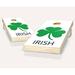 AJJ Cornhole 2' x 4' Irish Solid Wood Cornhole Set w/ Bags Solid Wood in Red/Blue | 12 H x 24 W x 48 D in | Wayfair 107 - Irish - red/royal